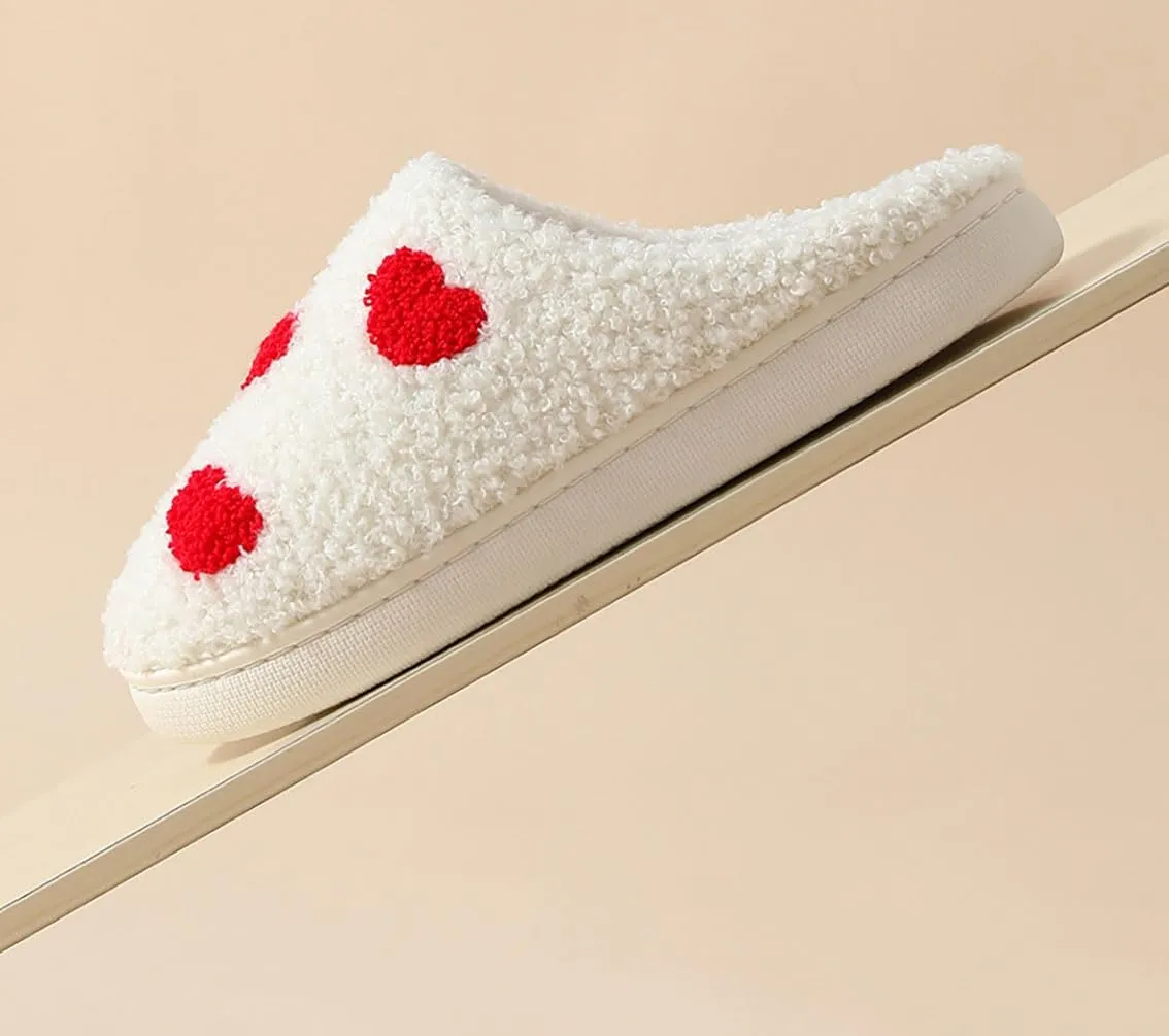 Women's Cute Strawberry Cherry Mushroom Cartoon Animal Cat Slippers - Cowboy Hat Boots - Happy Face Memory Foam Fluffy Cloud Indoor Household Couple Slippers