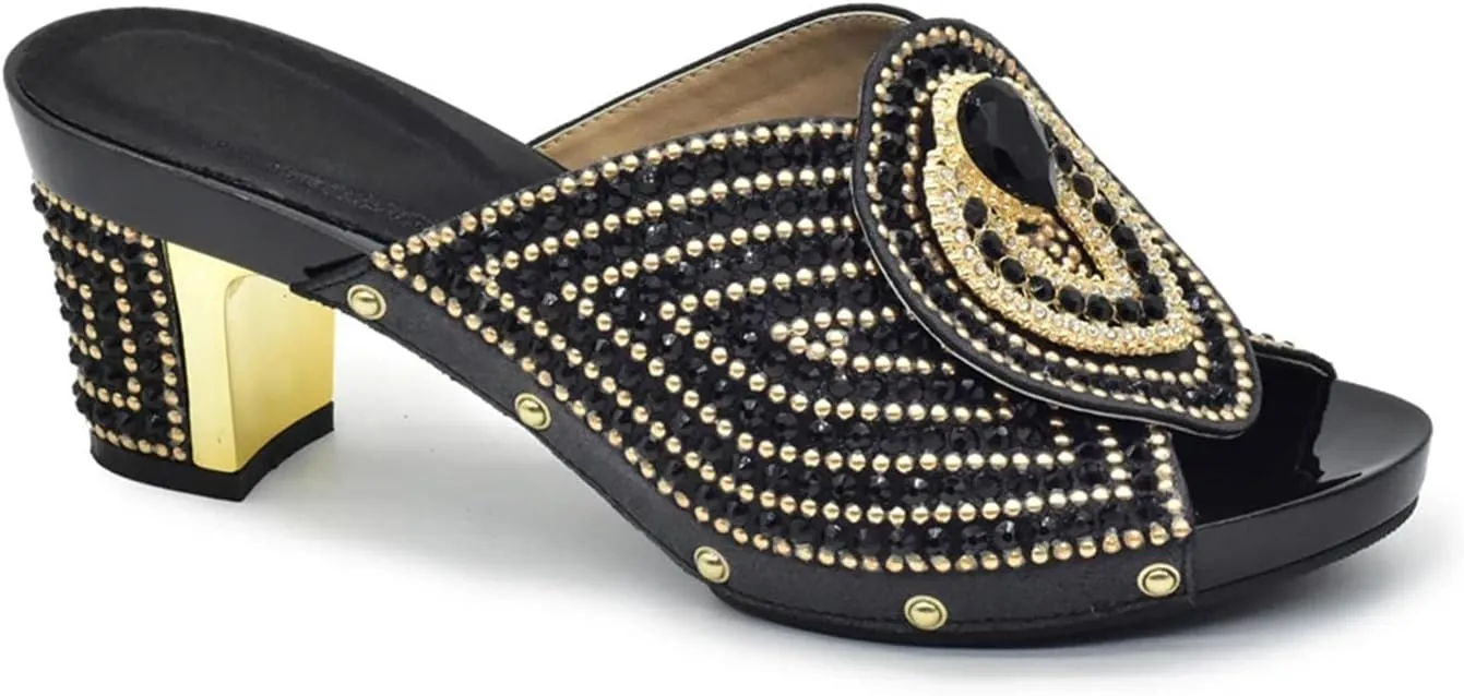 Women's Nigerian Coastal Wedding Set - Seashell-Embellished Espadrilles & Woven Raffia Clutch for Tropical Celebrations