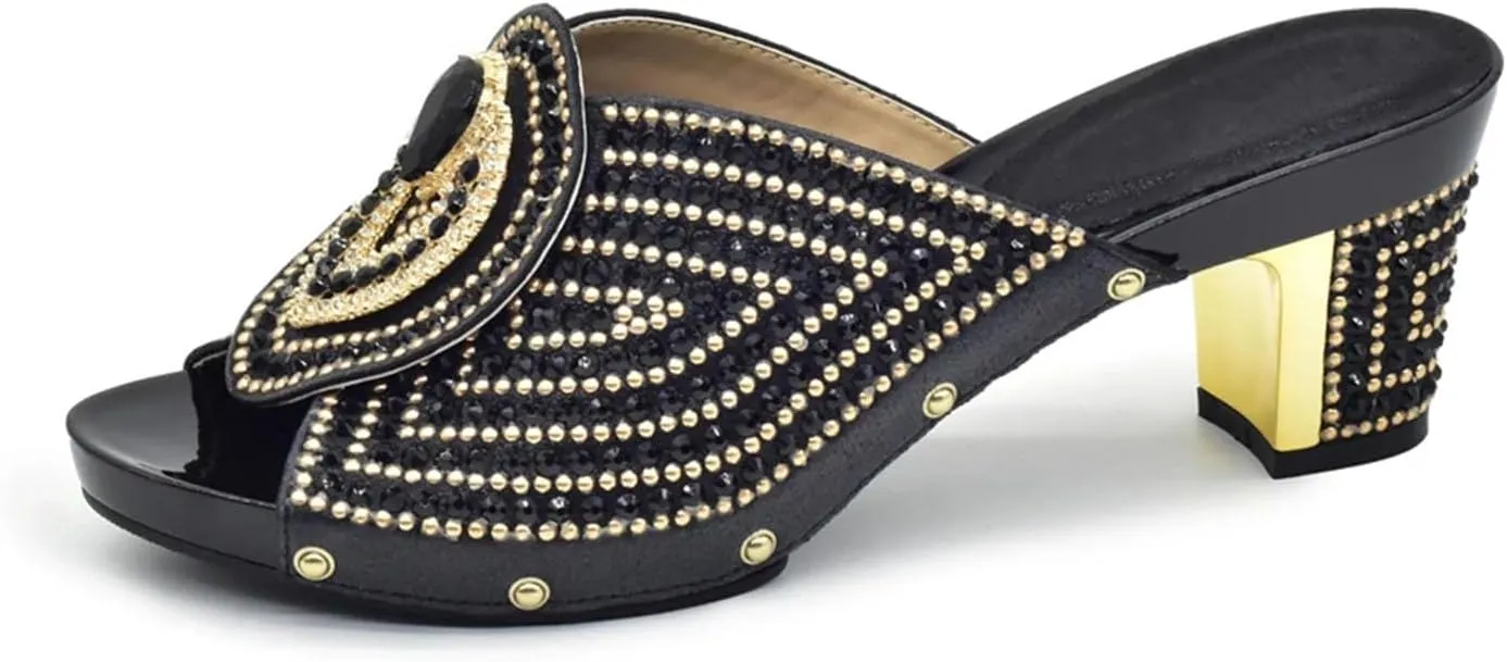 Women's Nigerian Coastal Wedding Set - Seashell-Embellished Espadrilles & Woven Raffia Clutch for Tropical Celebrations