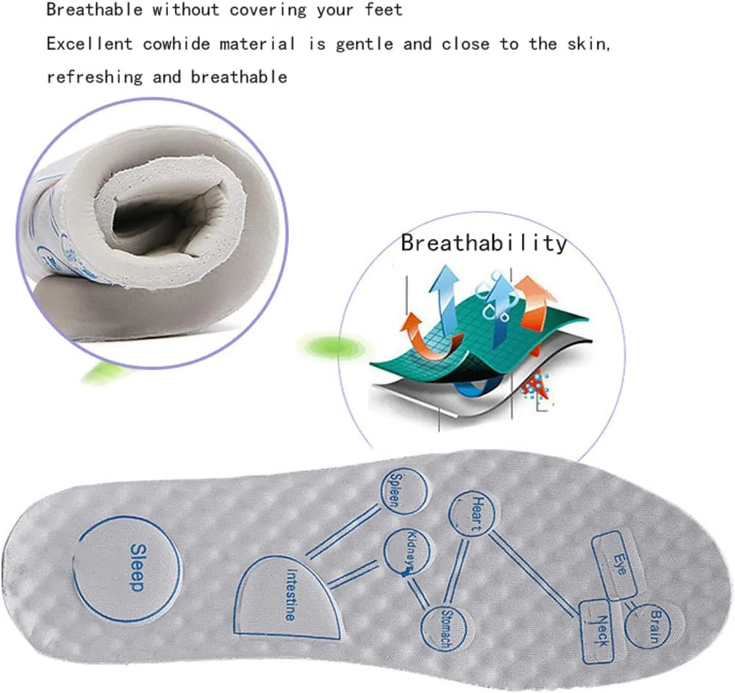 Women's Non Slip Nursing Shoes, Women Comfortable Slip-On Breathable Soft Bottom Leather Nurse Shoes, Fashionable Slip Resistant Non Tiring Feet, for Medical Workers, Doctors