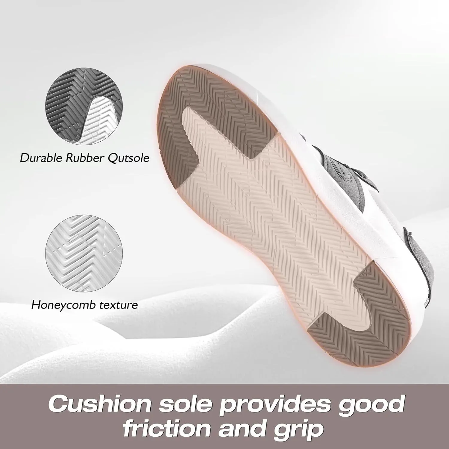 XPACS Men's Orthopedic Leather Dress Fashion Sneakers: Comfortable Plantar Fasciitis Arch Support Work Walking Shoes, Casual Business Tennis Orthotic Oxfords for Heel and Foot Pain Relief