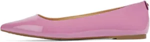 XYD Women Casual Pointed Toe Flats Slip On Patent Leather Ballet Driving Walking Loafers Dress Shoes