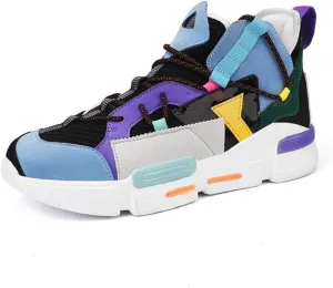 Y2K Breathable Mesh Color Contrast Athletic Sneakers for Women Streetwear Style Non Slip Dual Use Running and Walking Shoes with Letter Graphic Design
