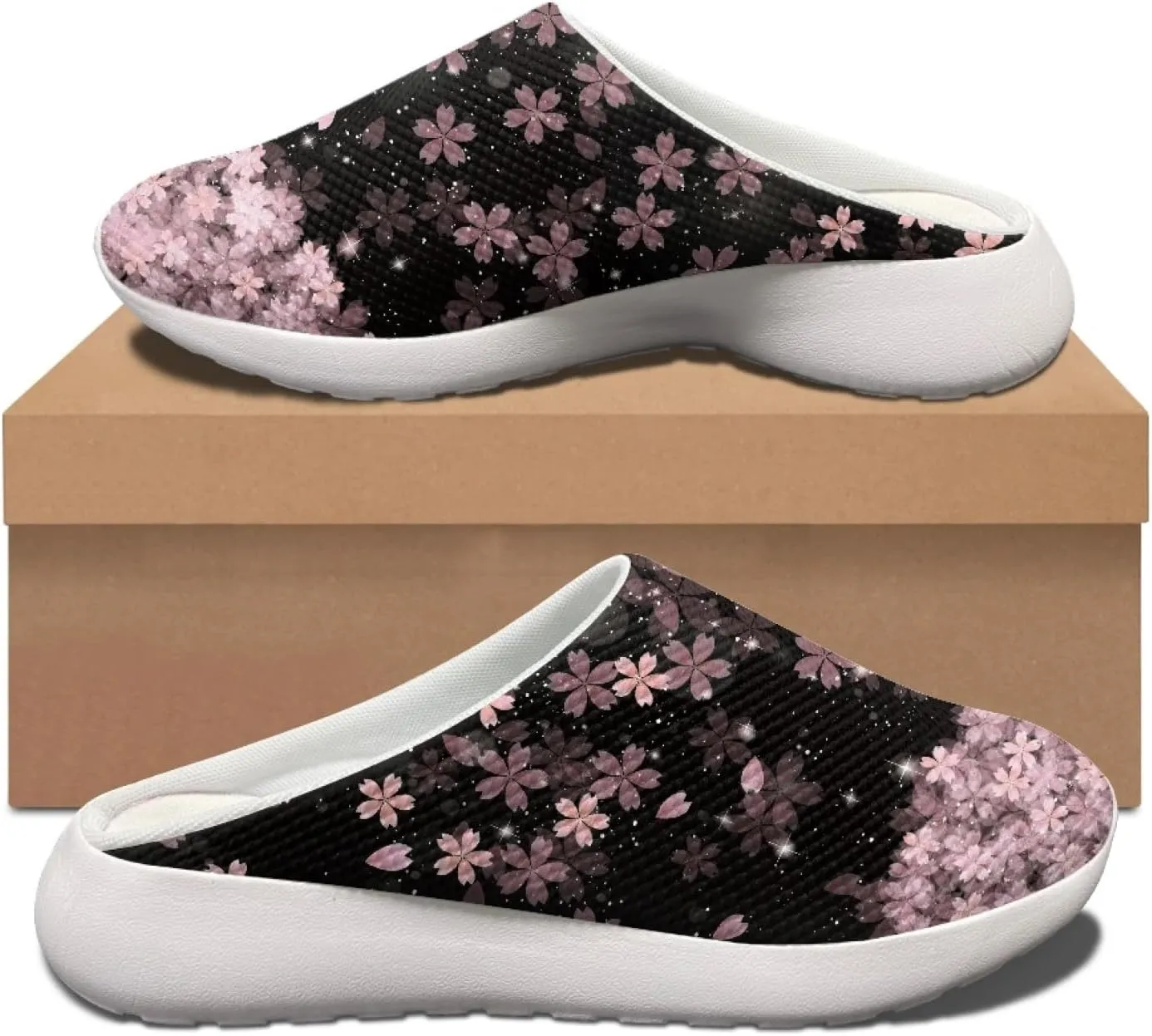 Yzaoxia Tribal Aztec Printed House Slipper for Women and Men Anti-Slip Summer Footwear Outing Clog Shoes with Durable Sole