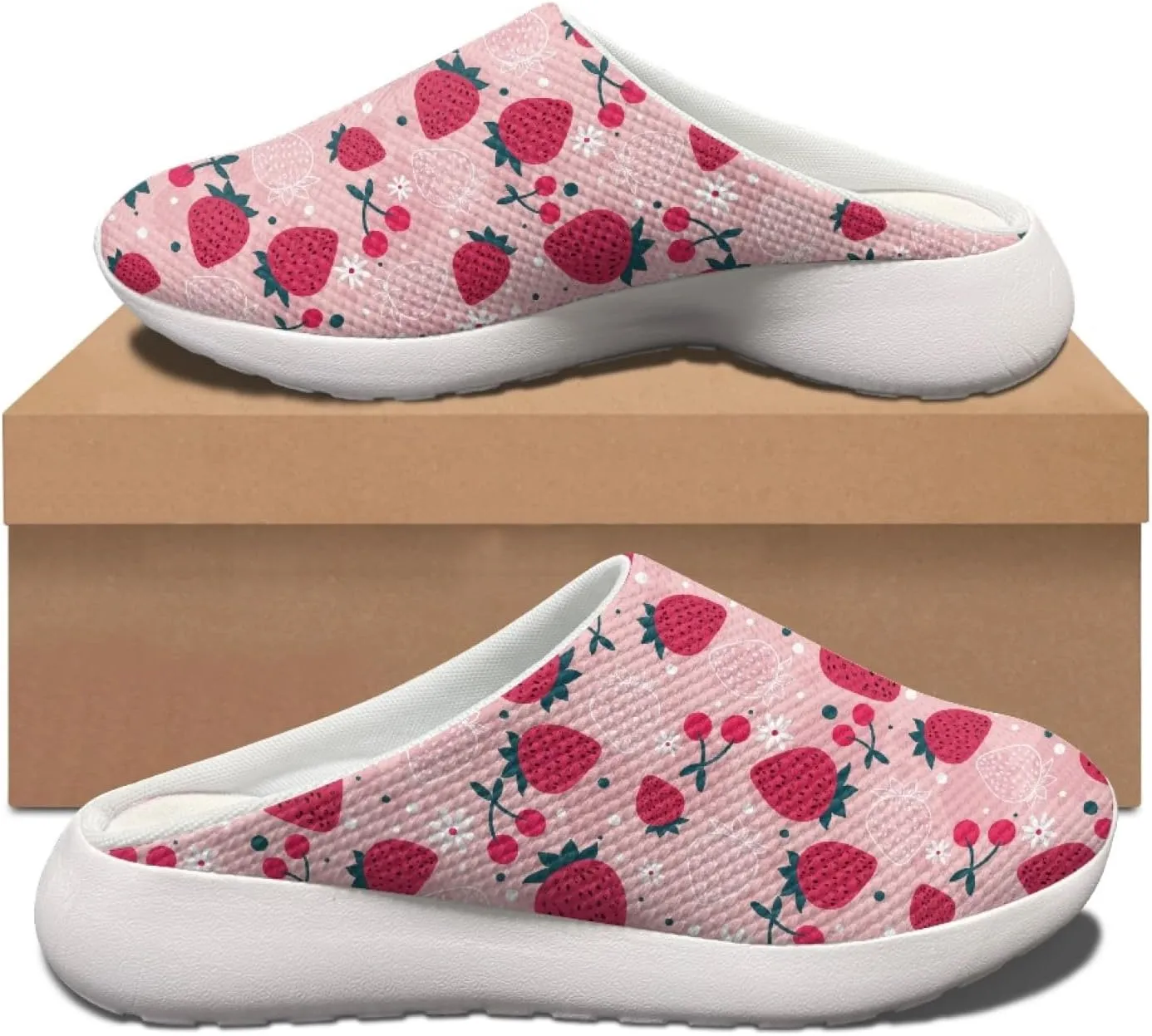 Yzaoxia Tribal Aztec Printed House Slipper for Women and Men Anti-Slip Summer Footwear Outing Clog Shoes with Durable Sole